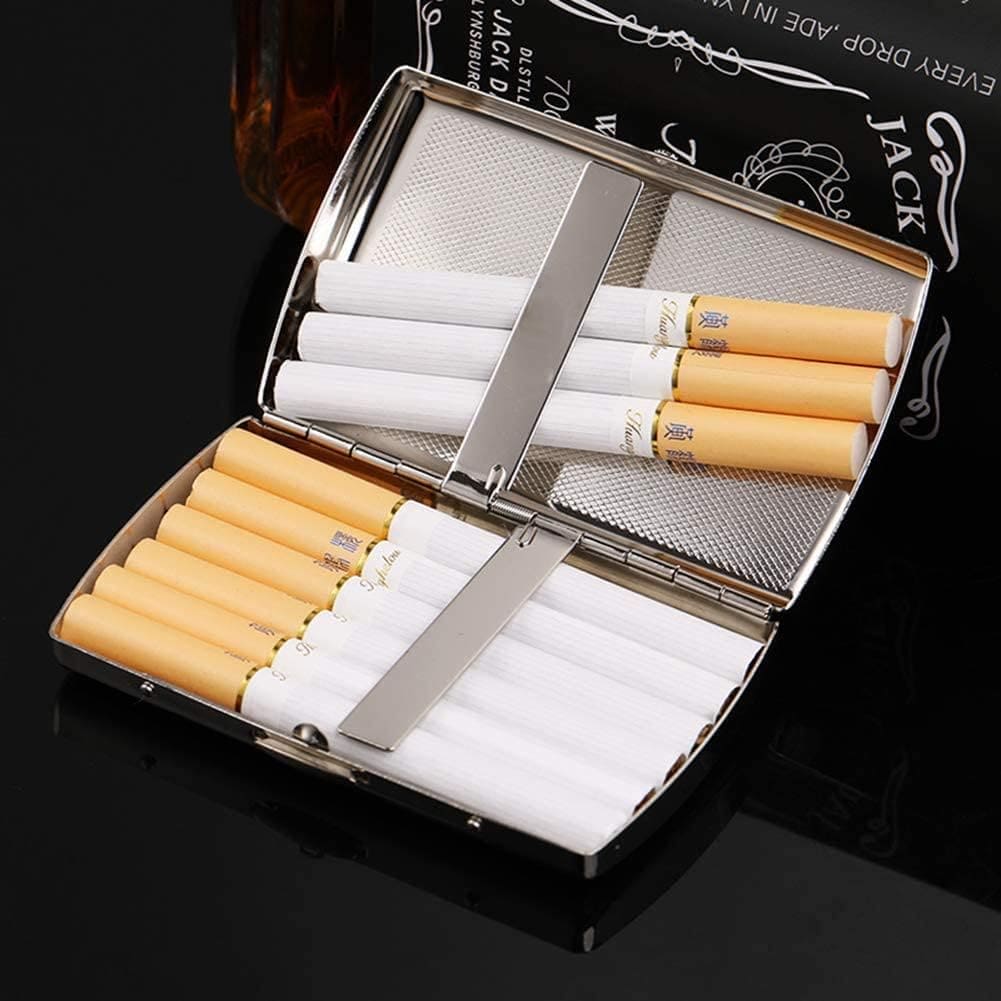Vintage Printed Cigarette Case, 12 Cigarette Storage Box, Retro Flip Cigarette Dispenser, Ultrathin Portable Men's Cigarette Box, Portable Sealed Waterproof Smoking Case, Portable Cigarette Box, Sleeve Pocket Tobacco Pack Cover Vintage Printed Cigarette Case, 12 Cigarette Storage Box, Retro Flip Cigarette Dispenser, Ultrathin Portable Men's Cigarette Box, Portable Sealed Waterproof Smoking Case, Portable Cigarette Box, Sleeve Pocket Tobacco Pack Cover